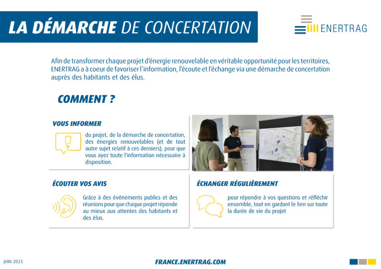 La démarche de concertation